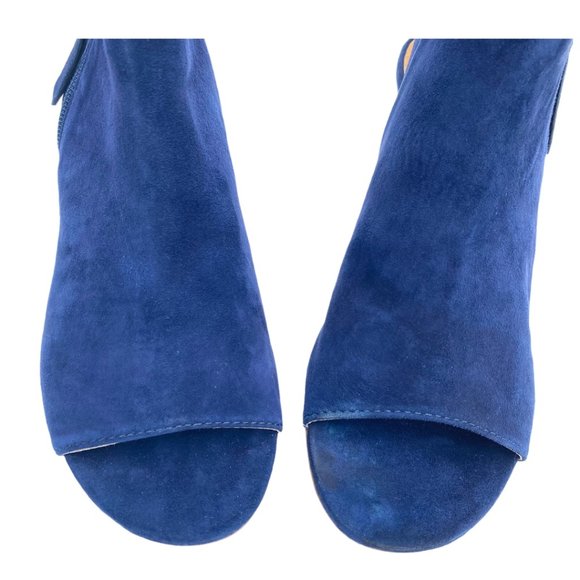 Adrienne Vittadini Phyre Suede Shootie Blueberry - Picture 15 of 15
